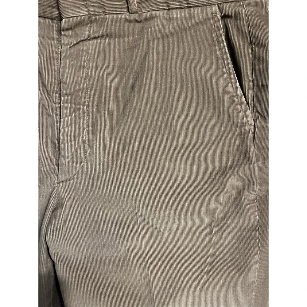 Vintage F.F. Farah Brown Medium Wale Corduroy Pants 35 x 30 Straight Leg